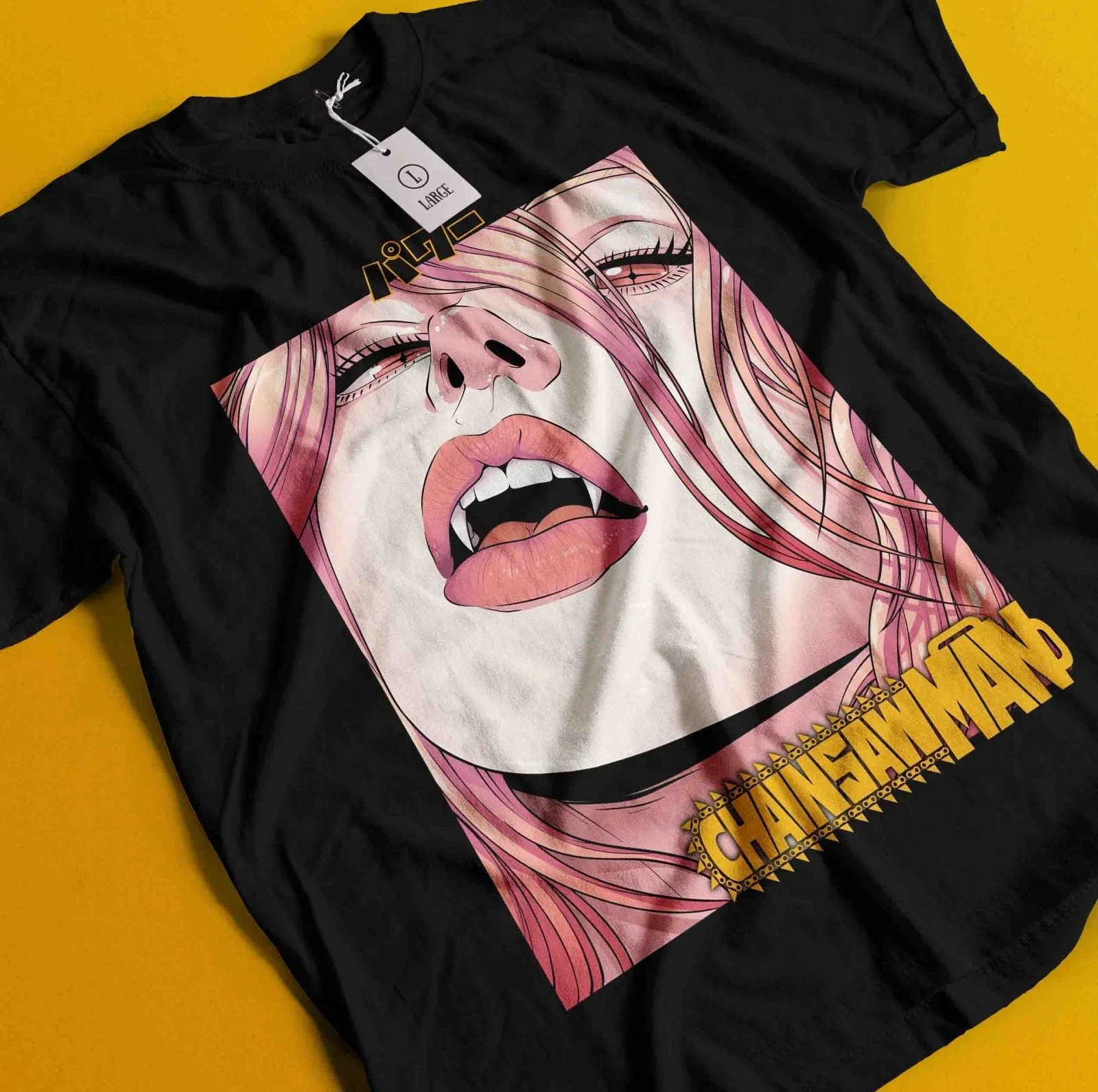 

Chainsaw Man Makima Asa Aki - Anime Denji Shirt - Power Waifu - Unisex T-Shirt - Double-sided Anime Design