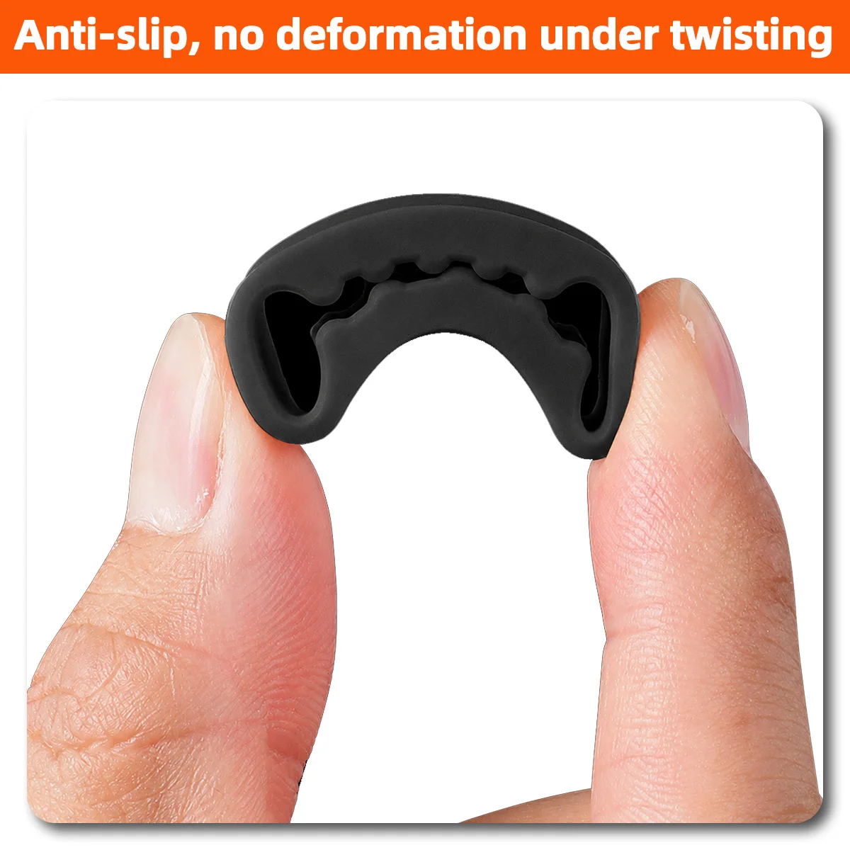 PINMOAP Silikon-Autotürschloss-Stoßdämpfer Anti-Vibrations-Geräuschreduzierung Schlossabdeckung Anti-Kratz-Schutz Zubehör – Detail 5