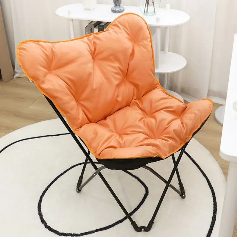 

Nordic Folding Chair Dormitory Computer Chairs Office Lunch Chair Nap Lounge Chairs Living Room Furniture Foldable and Portable