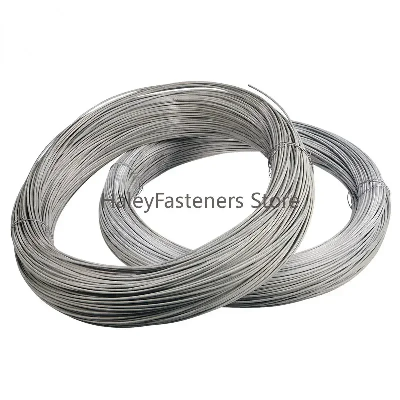 50m/1,5 m Edelstahl drahtseil Soft Fishing Hebe kabel 7*7 Wäscheleine 1mm/mm/2mm