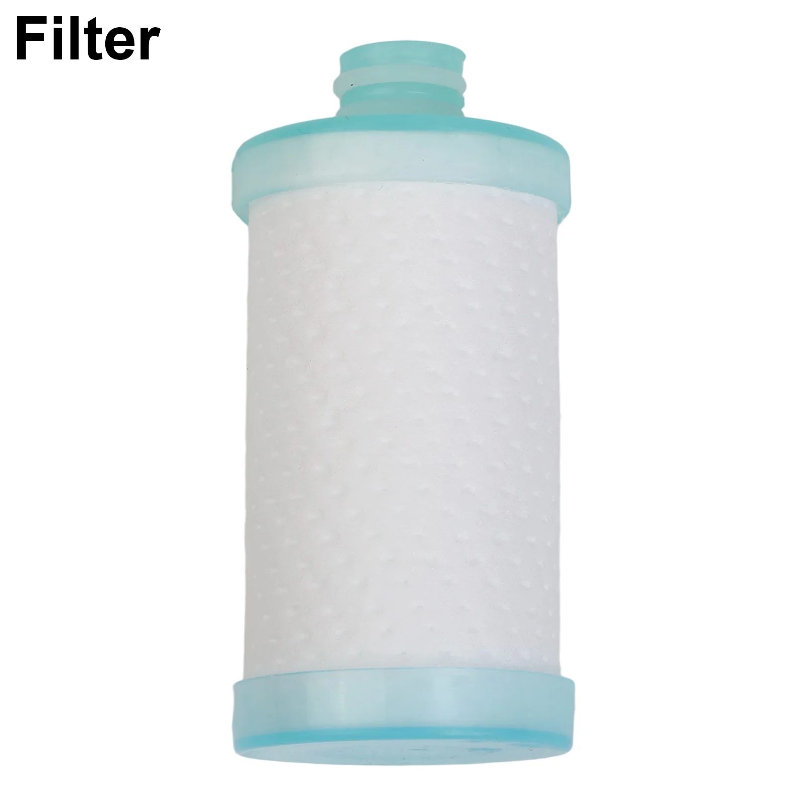 PC Plastic Shower Water Filter Cartridge with PP Cotton Media Reduces Chloramine Heavy Metals Ammonia Sulfur Taste