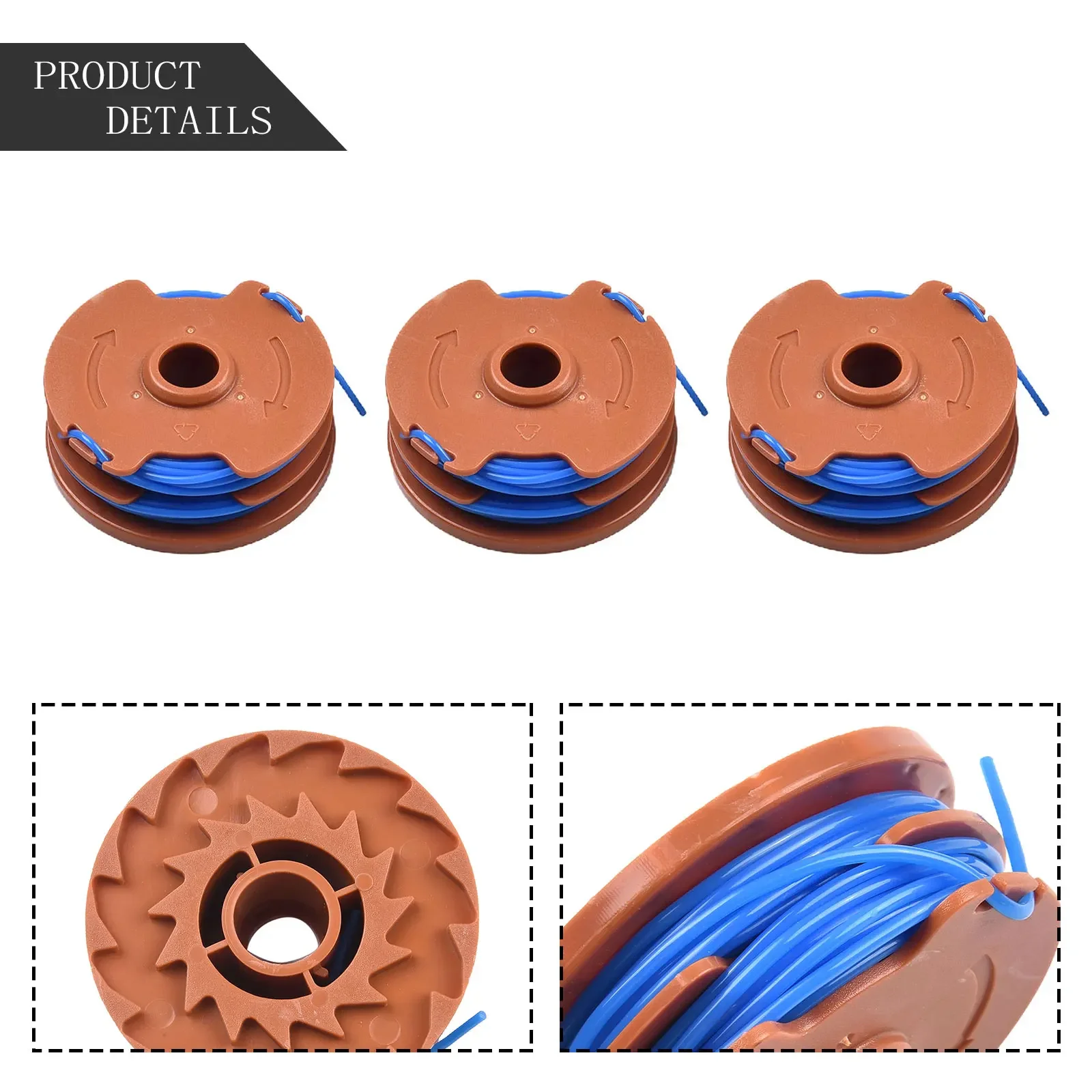 Edge Trimmer Replacement Spool Easy To Install Delicate Reduced Noise For TTB820GGT 600w Brand New High Quality