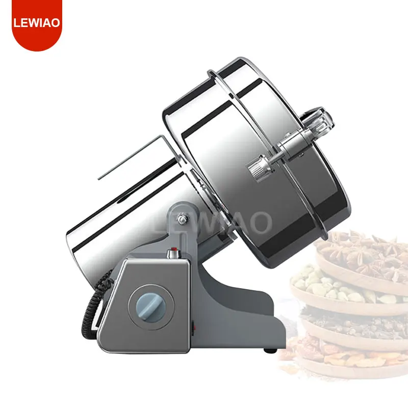 

Mill Powder Machine Commercial Herbs Cereals Spices Miscellaneous Grains Flour Grinder 110V/220V