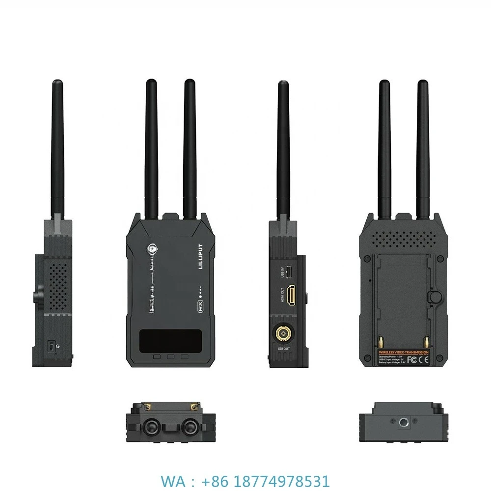 

Передатчик-приемник Диапазон передачи Прямая трансляция Профессиональная трансляция для HDMI SDI Двойной интерфейс Видео