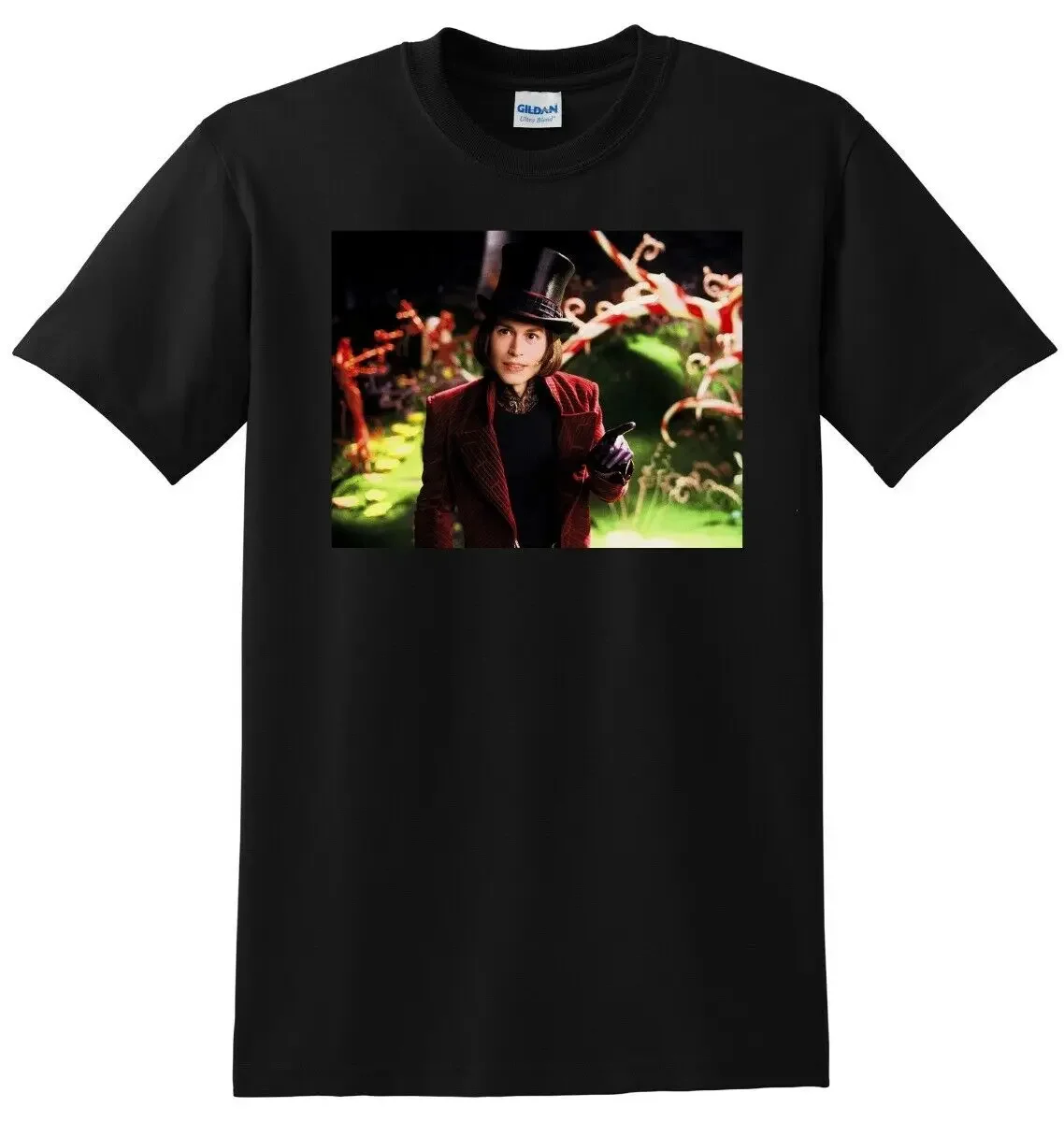 Charlie And The Chocolate Factory T Shirt Johnny Depp Small Medium Large Or Xl