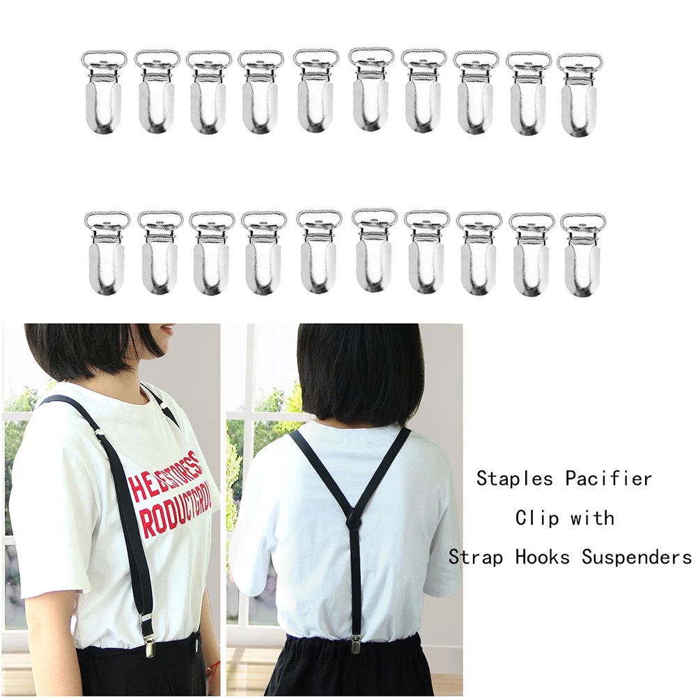 

suspender clips metal clips Metal suspender clips Suspender clips Suspender clips for pacifier