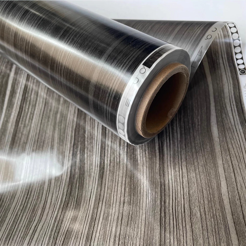 Black Wood Grain Hydro Dip Film 0.5Mx2M - Water Soluble Transfer Paper for Car Interior DIY, Peelable Vinyl Wrap 242