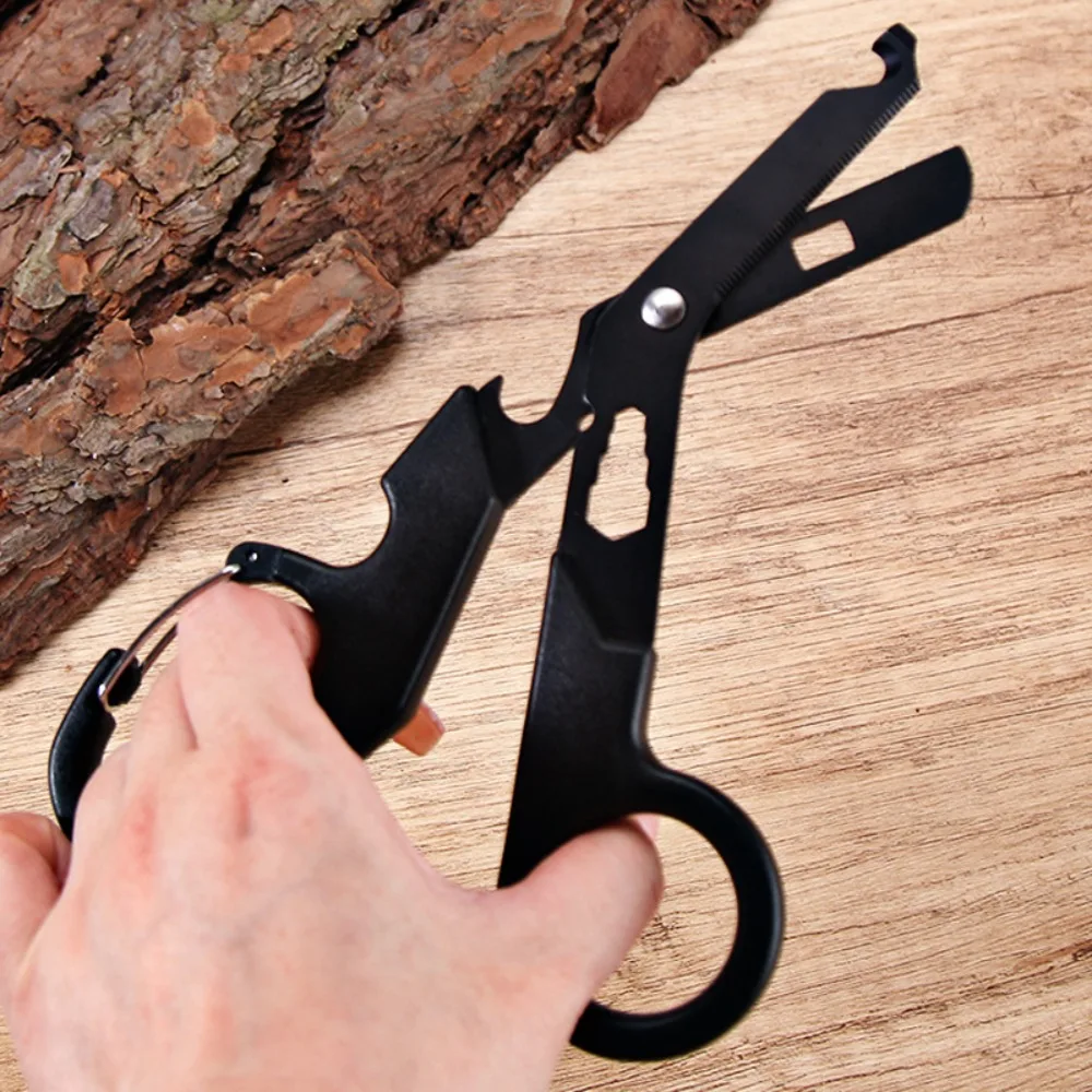 Kreatywny bandaż ratownikowy Cut nożyce EDC Survive Care leczenie awaryjne nożyczki użytkowe na zewnątrz medyczne narzędzia ratownicze