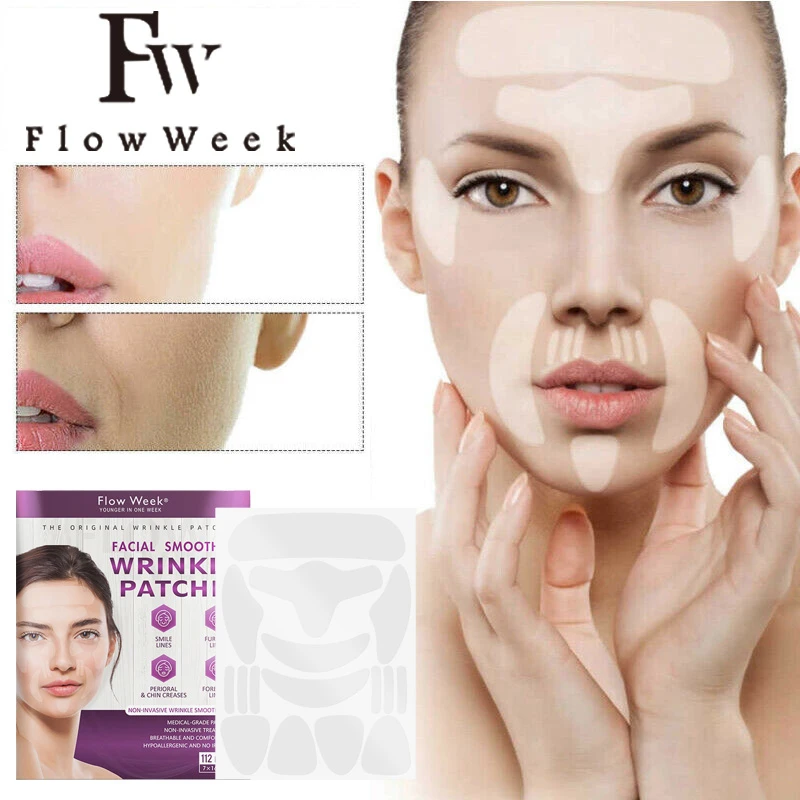 Wrinkle Patches Reusable, Anti Wrinkle Facial Patches for Face Overnight to Lifting Firming Smooth Fine Lines Reducing Wrinkles