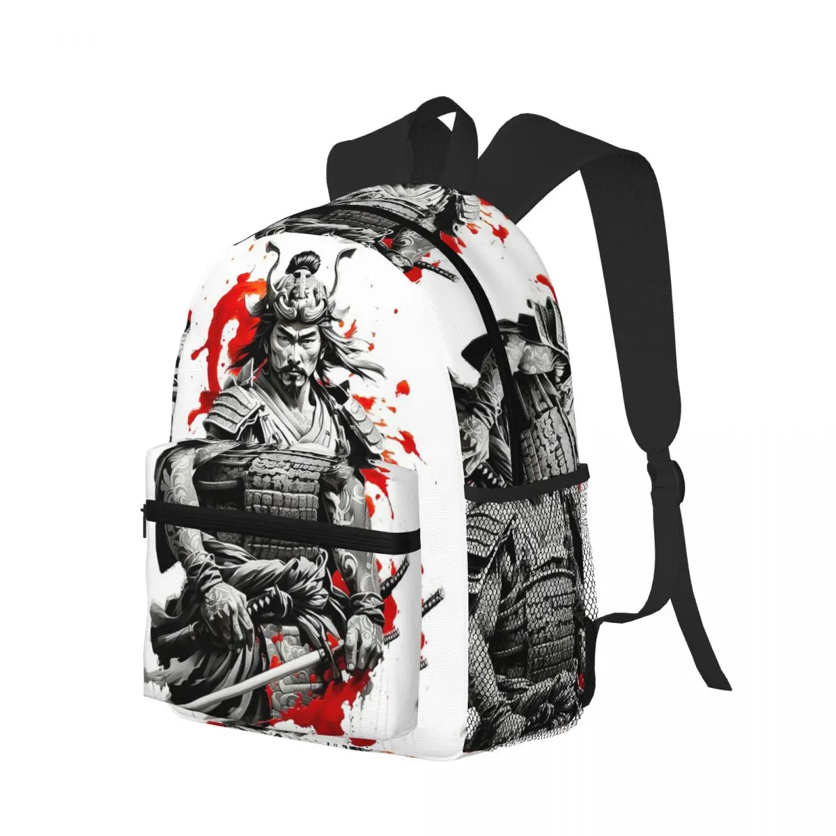 

Japanese Samurai Warrior Student Backpack School Bag Hiking Travel Daypack for Men Women Bookbag Shoulder Bags