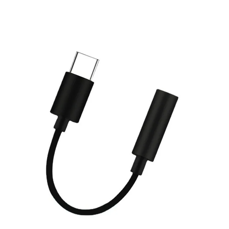 

Braided Cable Adapter USB-C Type C To 3.5mm Jack Headphone Cable Audio Aux Cable Adapter for Xiaomi Huawei for Smart Phone