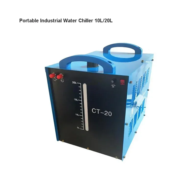 

CT-20L Portable Industrial Water Chiller 20L Low-db High Lift Pump Cooler TIG Welder Plasma Cutter Torch Cooling System