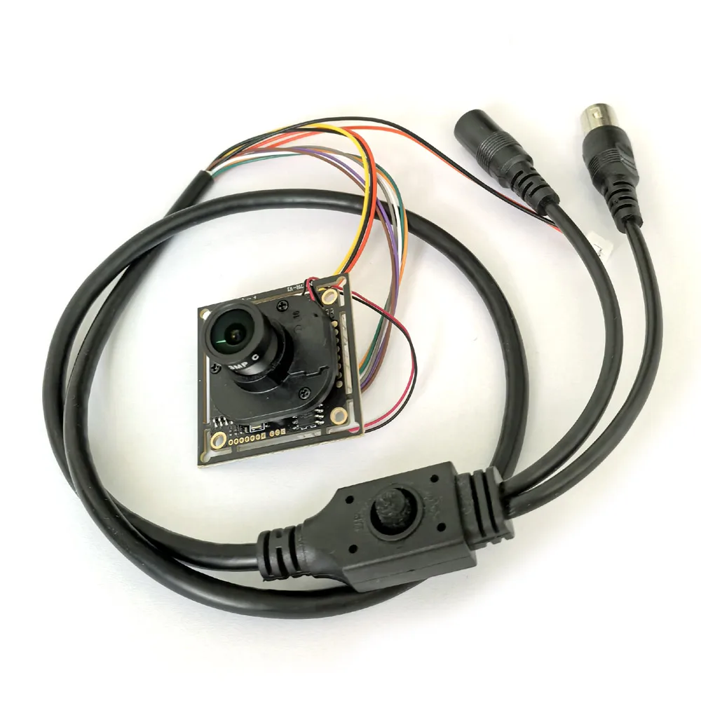 

HD Starlight NVP2441 IMX307 4in1 AHD TVI CVI CVBS CCTV Camera Module Security PCB board 0.0001Lux with lens cable