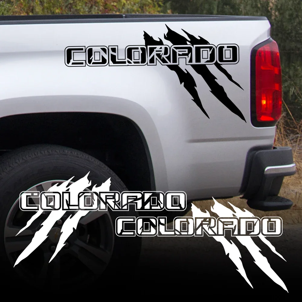 Car Body Side Sticker Pickup Truck Bed Graphics Claw Styling Decor Decal Auto Tuning Accessories For Chevrolet Colorado Z71 S10