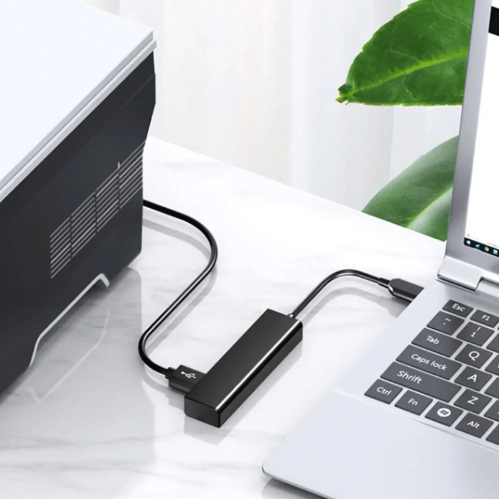 ラップトップ用USBハブスプリッター,USB 3.0,高速データ転送ポートエキスパンダー,4ポート,Windows, PC, Mac,プリンター,モバイル,HDD