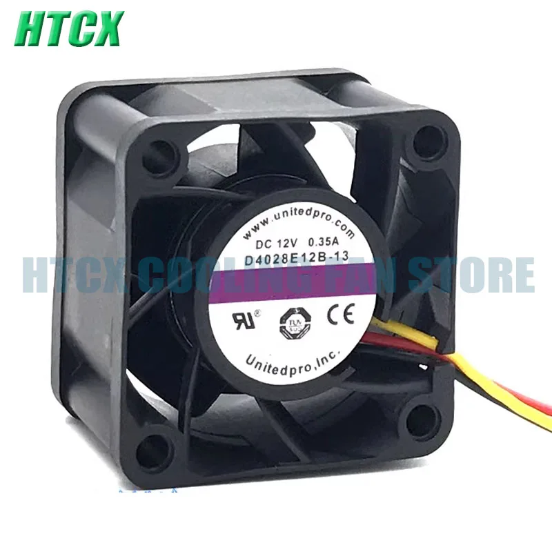 

Подлинная Новинка для Φ D4028E12B-13 DC 12V 0.35A 4028 4 см вентилятор охлаждения сервера