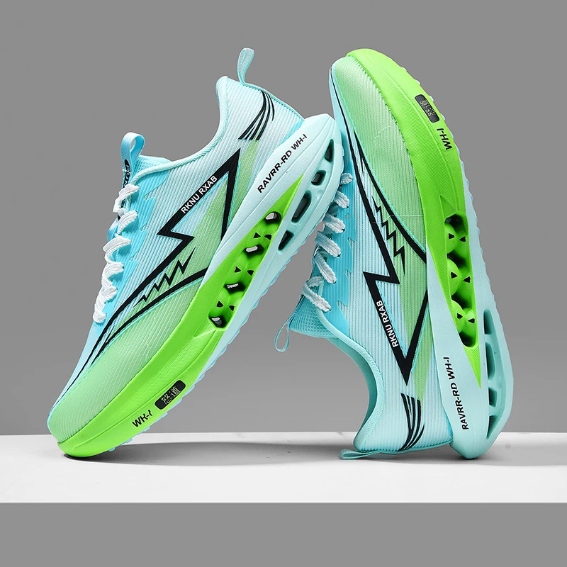 Sports Shoes, Men's Running Shoes, Competitive Marathon Training Shoes, Women's Running Shoes, Mesh Breathable, Lightweight, Comfortable, Shock-Absorbing, Wear-Resistant, Travel Hiking Shoes, Hiking Shoes