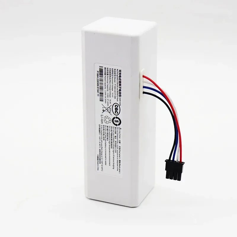 Imagem -05 - Bateria de Iões de Lítio Recarregável para Xiaomi Mijia mi Varrer Esfregar Robô Aspirador de pó 1c P19044s1p-mm 14.4v 5600mah