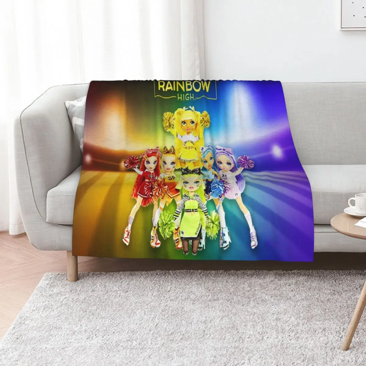 

Rainbow High Gift For Fans rainbow high dolls rainbow high characters Throw Blanket Sleeping Bag Nap Loose for winter Blankets