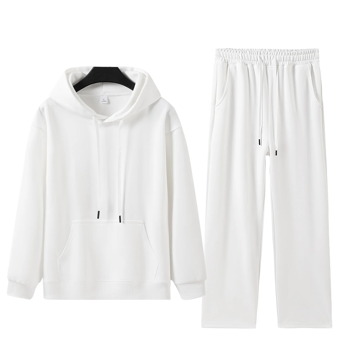 

2026 men Hooded+trousers Sweatshirt Suit Men Spring Fashion Comfortable Casual Versatile High Quality Large Size Sweatshirt