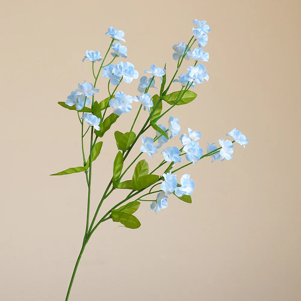 Künstliche Vergissmeinnicht-Blumenarrangements aus Seide für Vasen und Tischdekorationen, Leichtgewichtig und für den Innenbereich Konzipiert