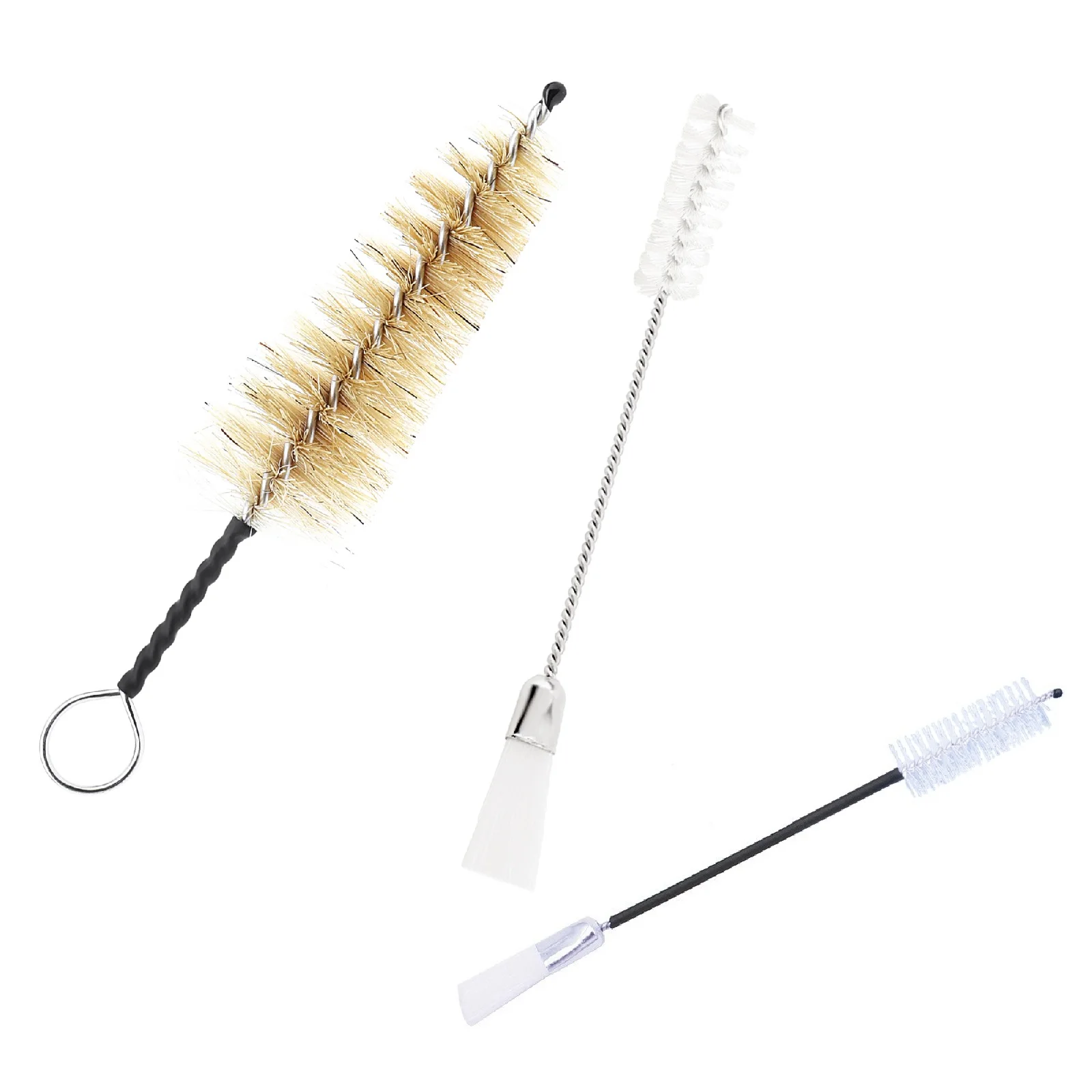 

Natural Bristles Saxophone Clarinet Universal Cleaning Brush, Multifuntional Saxophone Cleaning Tools
