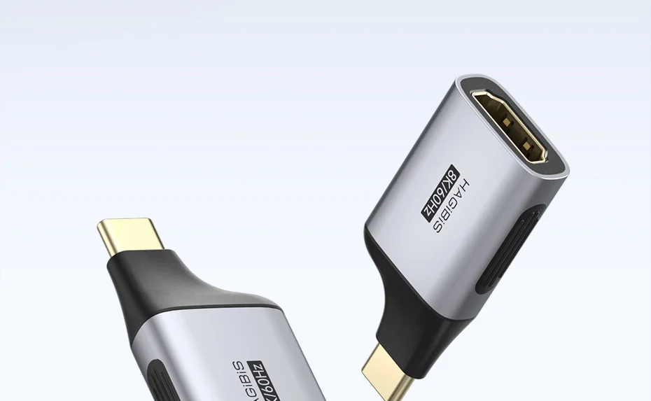 Hagibis HDMI/DisplayPort to USB-C Adapter 8K 60Hz