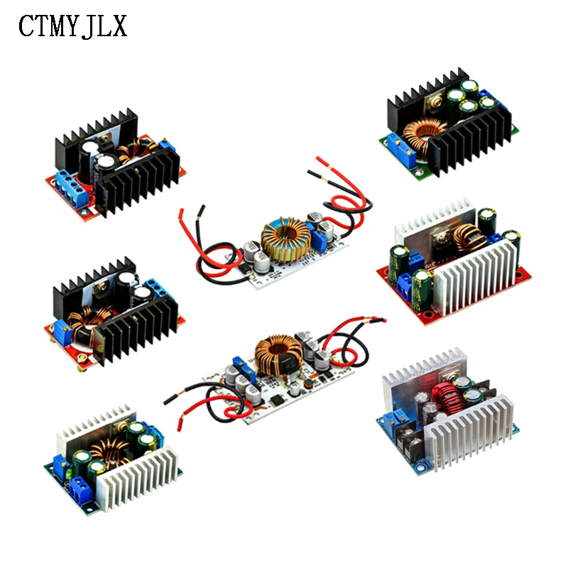 DC-DC Boost Buck Converter Module 120W / 150W / 250W / 9A 300W / 300W 20A / 400W 15A / 600W 10A Step-Down/ Step-Up Power Supply