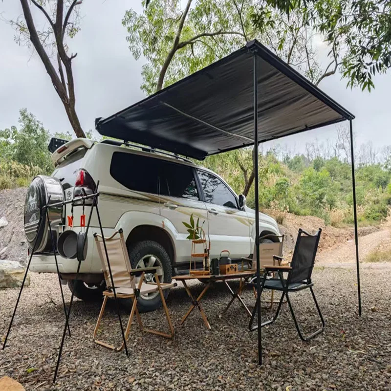 

Suitable for parallel tent canopy shading with car side tent