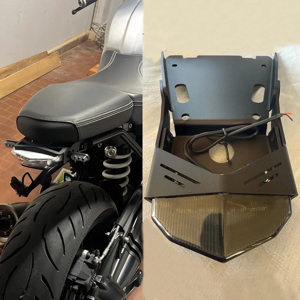 Per BMW R Nine T Targa Staffa Supporto Fanale Posteriore Tail Tidy Lampada Luce Posteriore R9T nineT Pure Racer Scrambler Urban 2013-2023