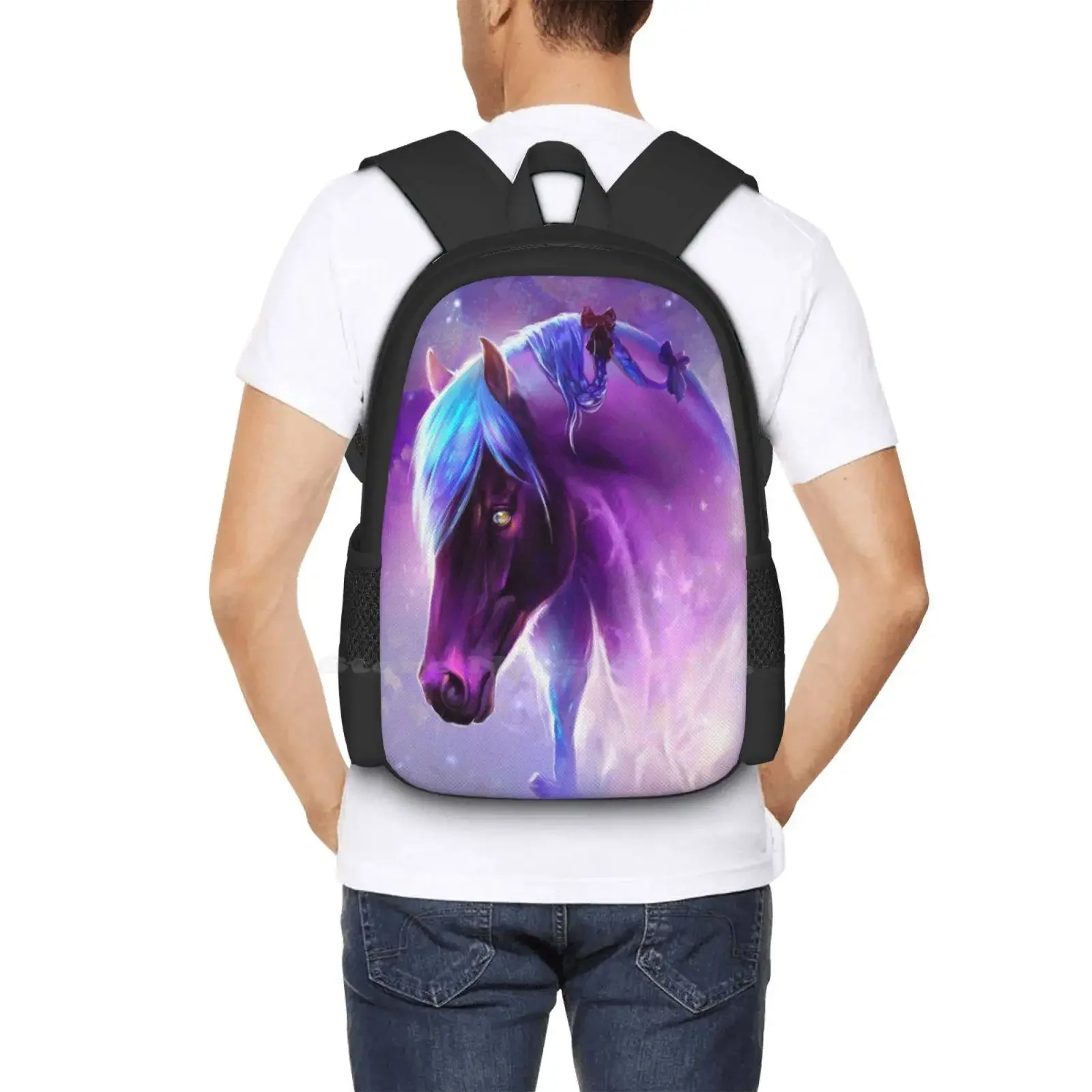 الحصان السحري # 2 حار بيع حقيبة مدرسية على ظهره حقائب الموضة Sso Star Stable Horse #6