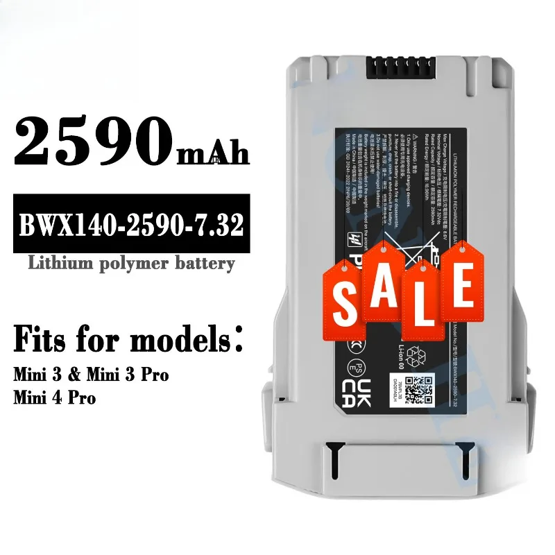 High Quality 2590 MAh /3850 MAh Intelligent Flight Battery for DJI Mini 4 Pro/Mini 3 Series