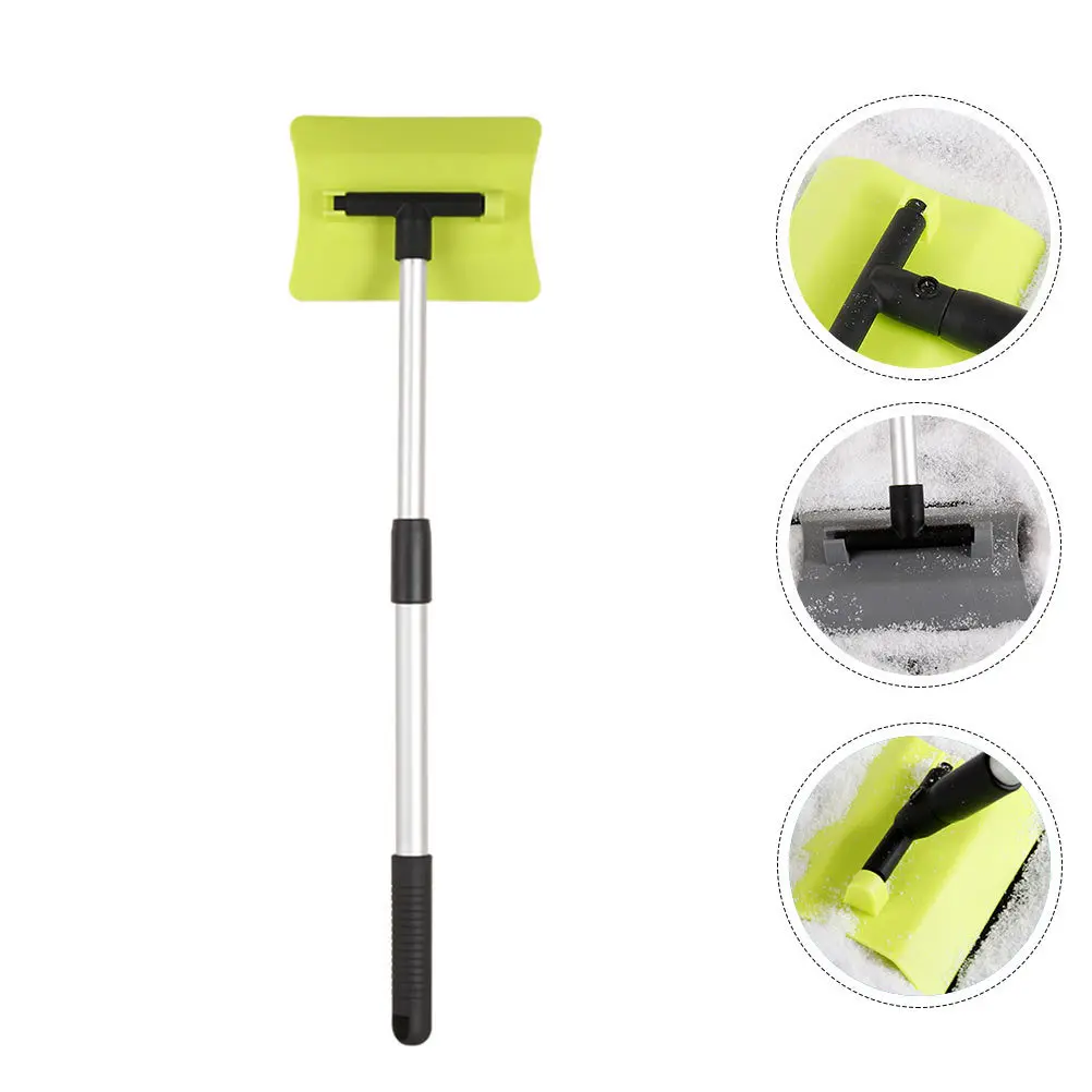 

Telescopic Snow Shovel Ice Scraper Car Accessory Aluminum ABS PP Material Anti Scratch Windshield Snow Removal Tool