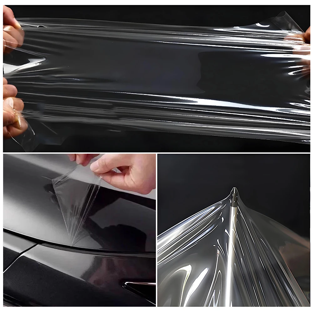 Auto-Folienaufkleber TPH Lackschutzfolie PPF Kratzfeste Transparente Aufkleber Auto-Dekoration Auto-Zubehör Innen- und Außenbereich