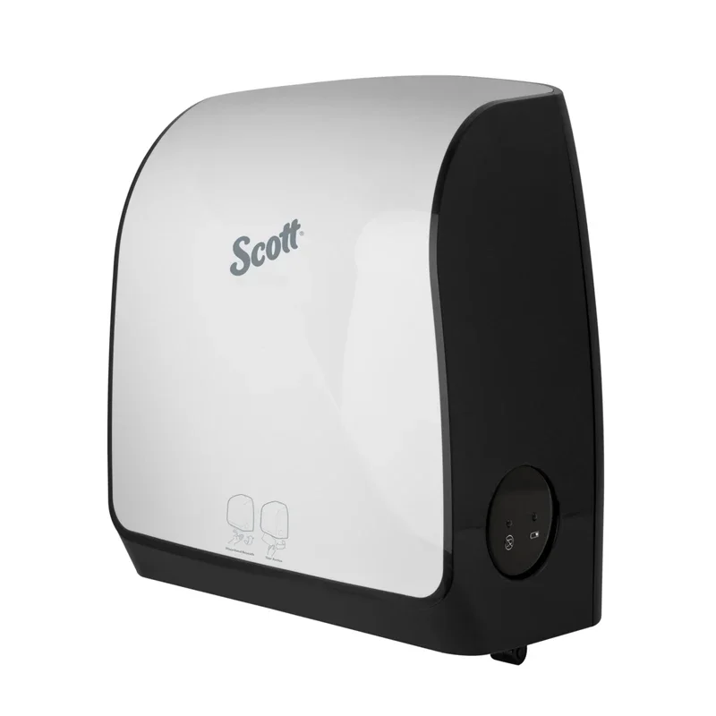 Scott Smart Sensor Touchless Automatic Paper Towel Dispenser Wall Mounted with One Carton Power Towel