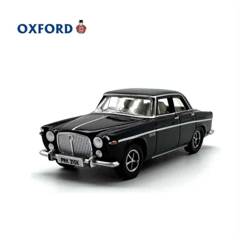 OXFORD Diecast 1:76 Scale Alloy Rover P5B Queen's Car Model Finished Product Simulation Toy Collection Gift Static Model