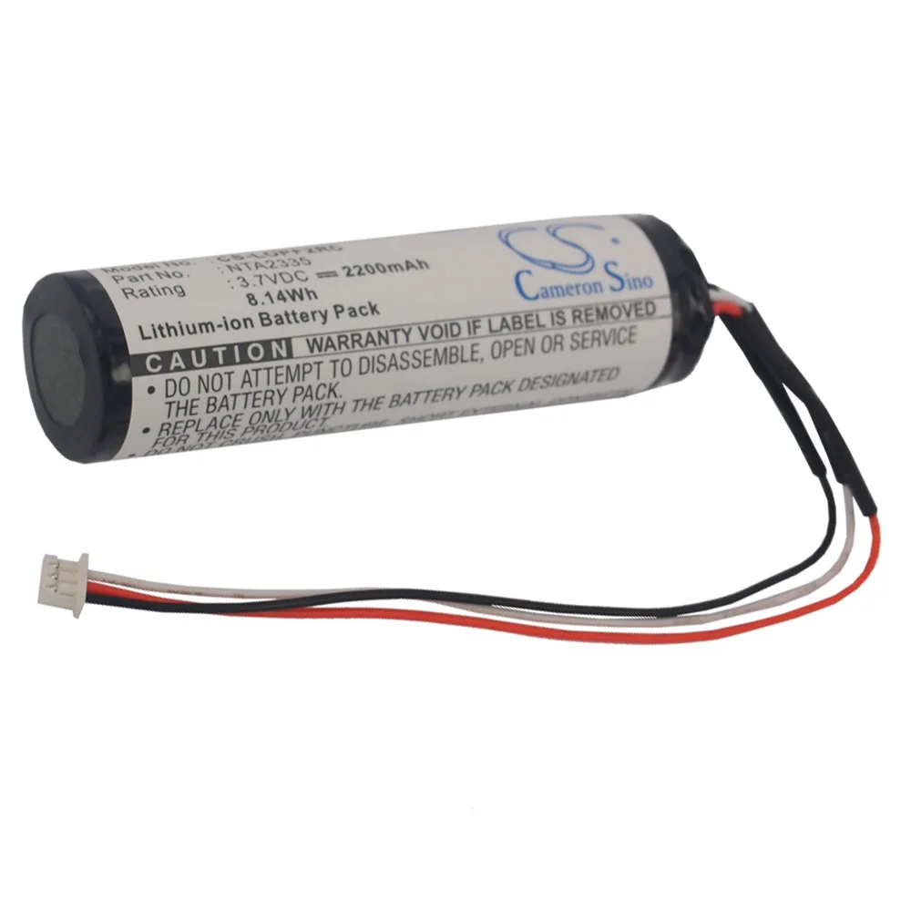 Cameron Sino Speaker Battery For Logitech Pure-Fi Anywhere Speaker 2nd MM50 Part Number Logitech NTA2335 2200mAh