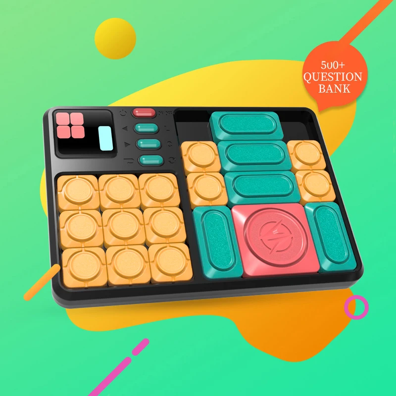 

Slide Puzzle Brain Teaser Game, 500+ Challenges With 7 Difficulty Levels, Educational Travel Game, Ideal Gift Choice