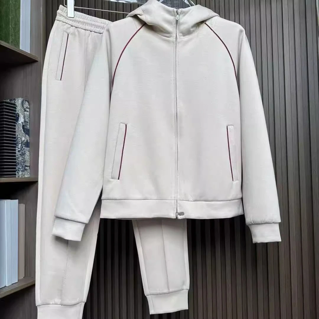 

BC Italian old money style casual hooded sports suit