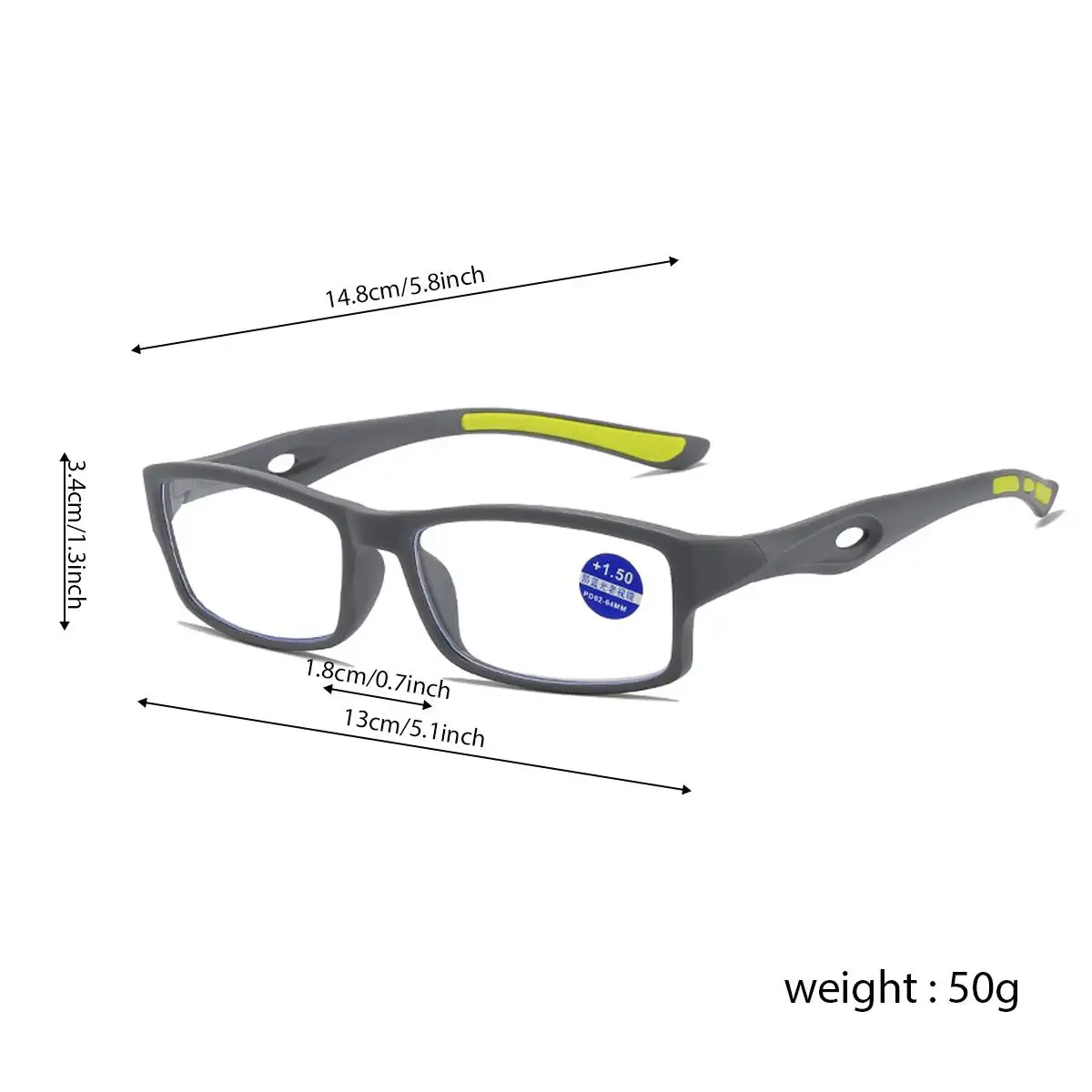 2 قطعة نظارات القراءة الموضة رجل الرياضة عدم الانزلاق مكافحة الضوء الأزرق المرأة نمط عالية الوضوح الكمبيوتر النظارات + 1.0 + 2.0 + 3.0 + 4.0