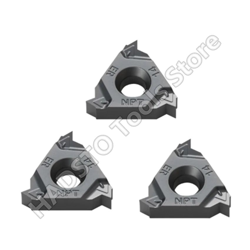 

16ER115NPT HS5125/16ER14NPT HS5125/16ER18NPT HS5125 16ER 115NPT 14NPT 18NPT HS5125 HS5225 HADSTO carbide inserts Threaded insert