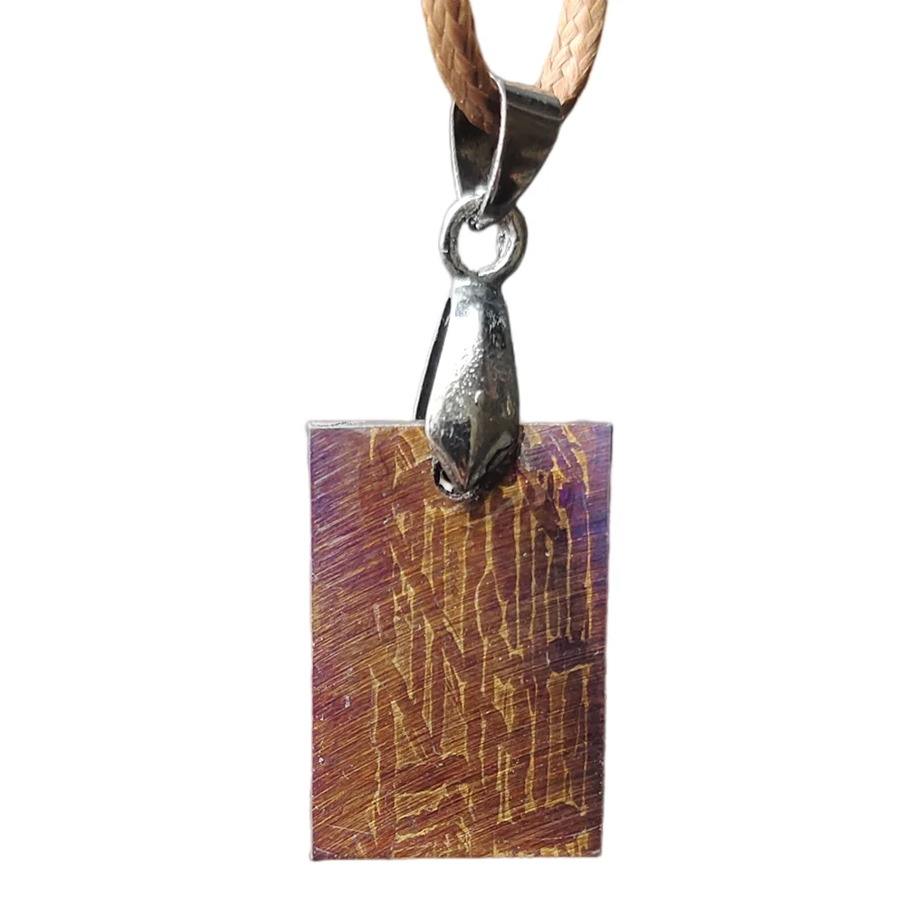 

Muonionalusta Iron Meteorite Pendant Natural Iron Meteorite Material Necklace Iron Meteorite Specimen Collection