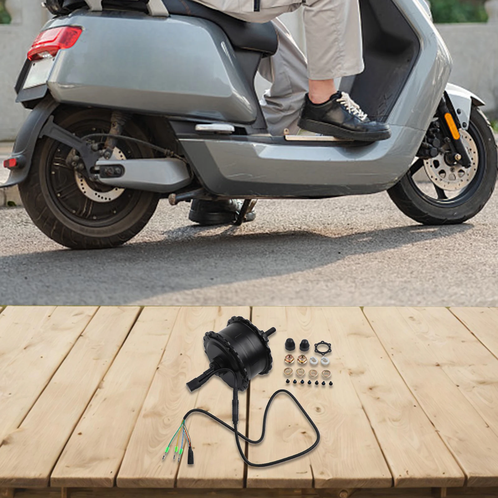 

Бесщеточный мотор-концентратор толстого велосипеда, электродвигатель 48 В, 750 Вт, совместимый с задним приводом, маховиком и широким расстоянием ступицы