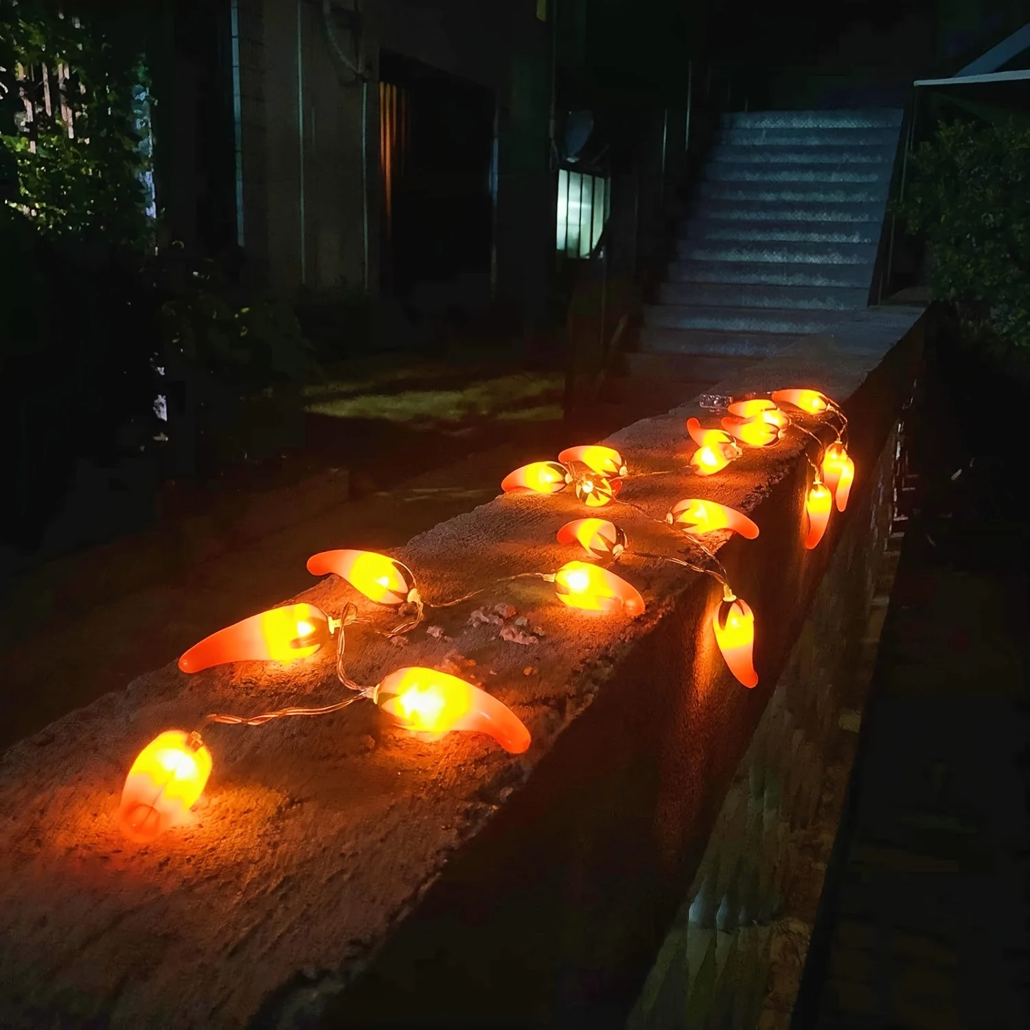 

Red Chili String Light Solar Powered Pepper Fairy Light for Garden Birthday Bedroom Home Christmas Tree Decor Waterproof Lamp