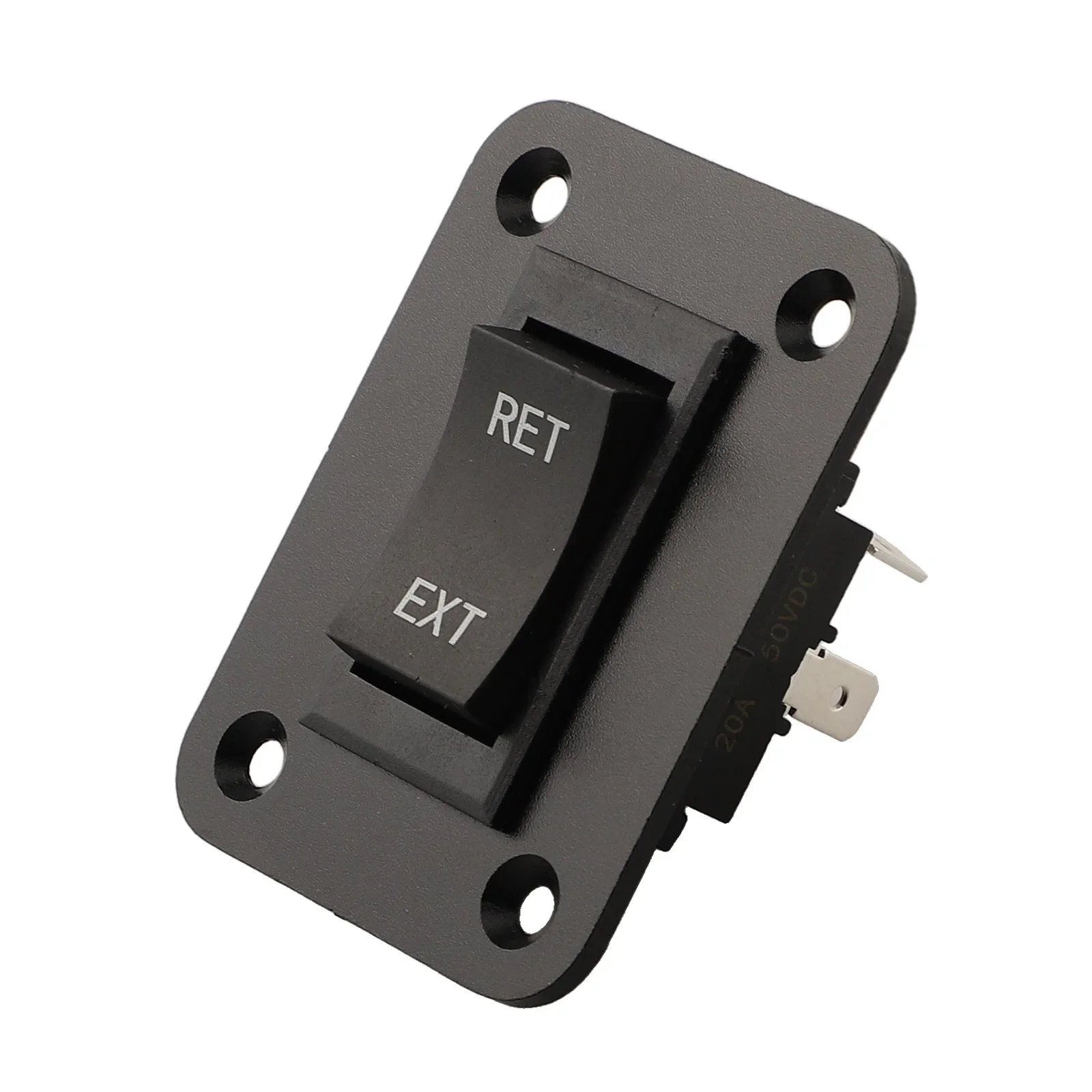 Evoc Livolo Size 38mmx21mmx47mm Dual Reset Switch Electrical Life 10000 Times 15A 250VAC Rated Power 4-pin Switch