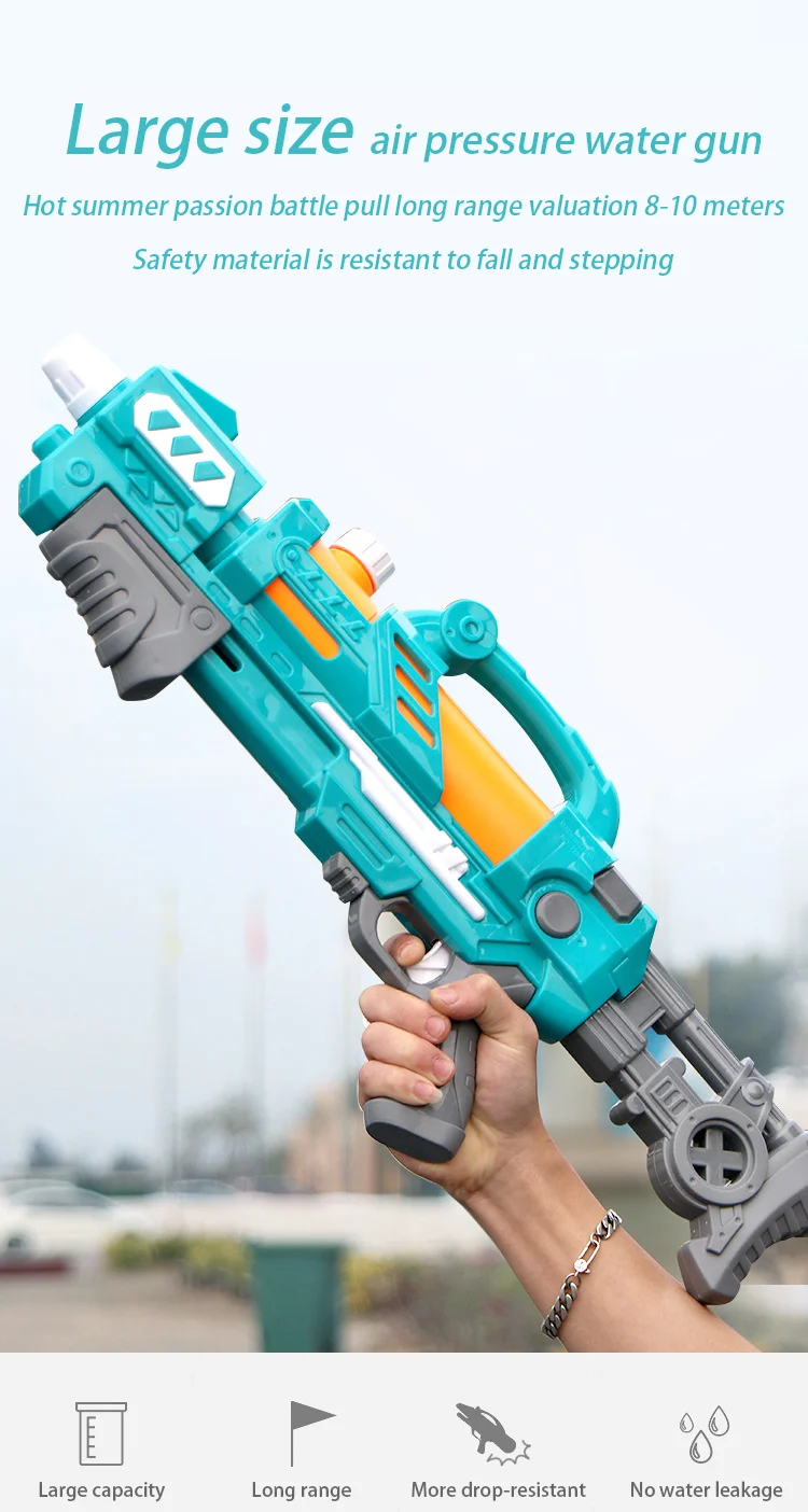 

High Pressure Water Gun Airsoft Pistol Plastic Weapons Amusement Fun Best Toy Cannon for Children Adult Kid Play in Pool Beach