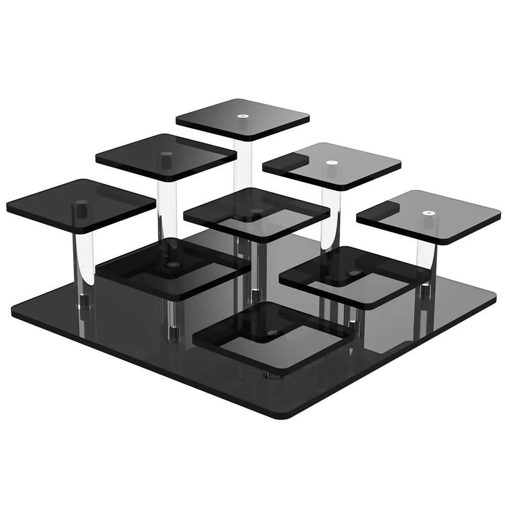 

Detachable Display Transparent Acrylic Display Stand Home D cor Organizer Jewelry Display Long-lasting Acrylic Material