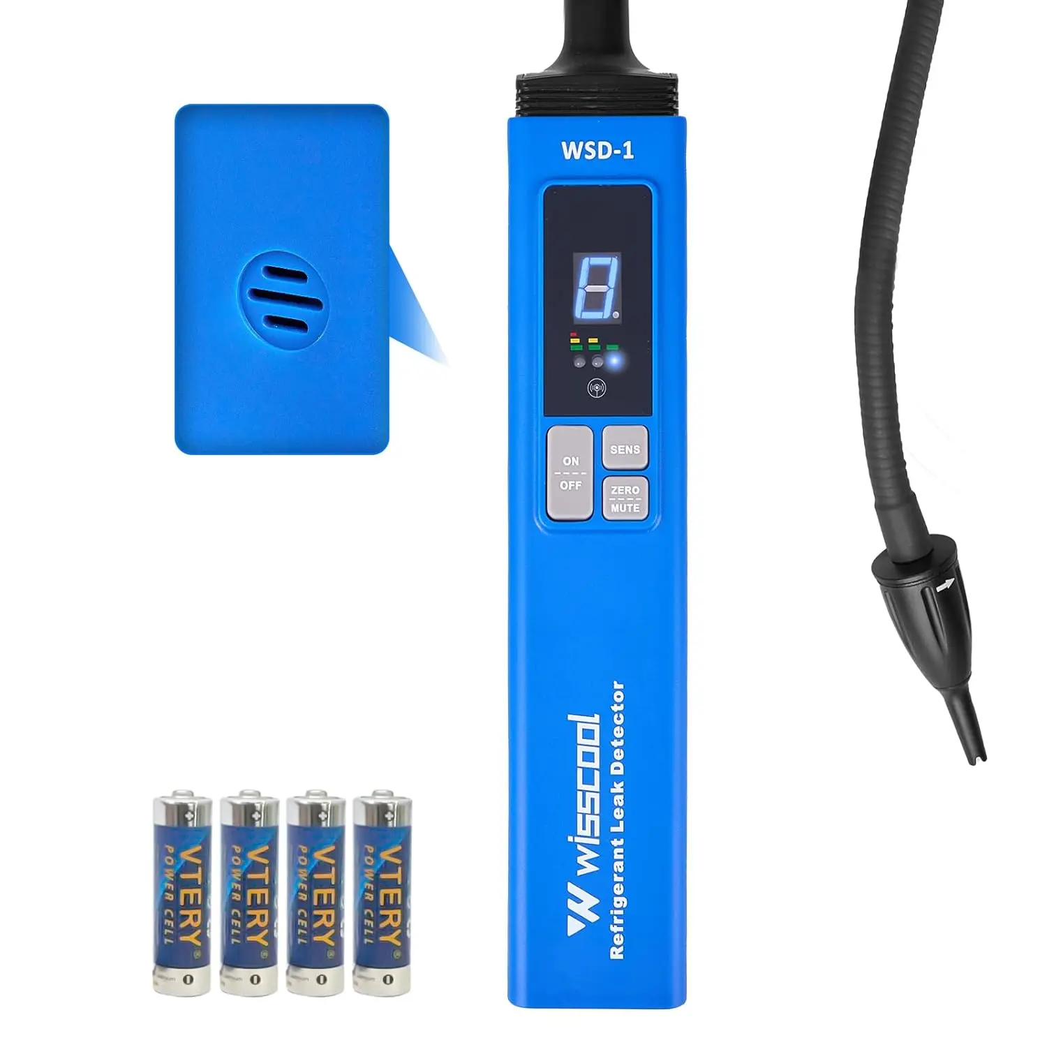 

Детектор утечек галогенных газов для систем ОВКВ, тестер фреона для кондиционеров с сигнализацией и ЖК-дисплеем R22 R410A R134A