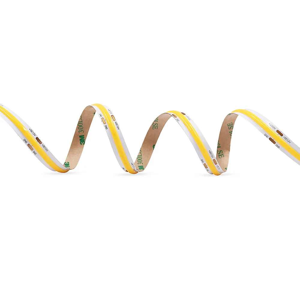 5M COB LED-Streifenlichter 12V 24V LED-Band 3000K 4000K 6000K 16,4FT Beleuchtungsband für Raumdekoration