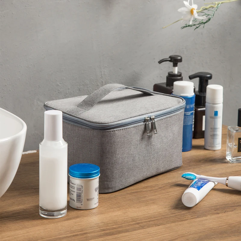 

Fashion Women Waterproof Cosmetic Bag Men Travel Zipper Organizer Business Makeup Case Outdoor Wash Bag Toiletries Storage Box